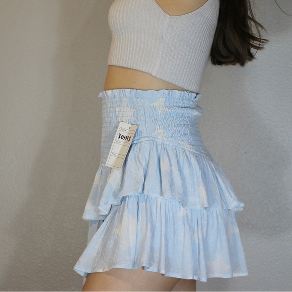 Blue Collection Smocked Ruffle Shorts - Picture 5 of 8